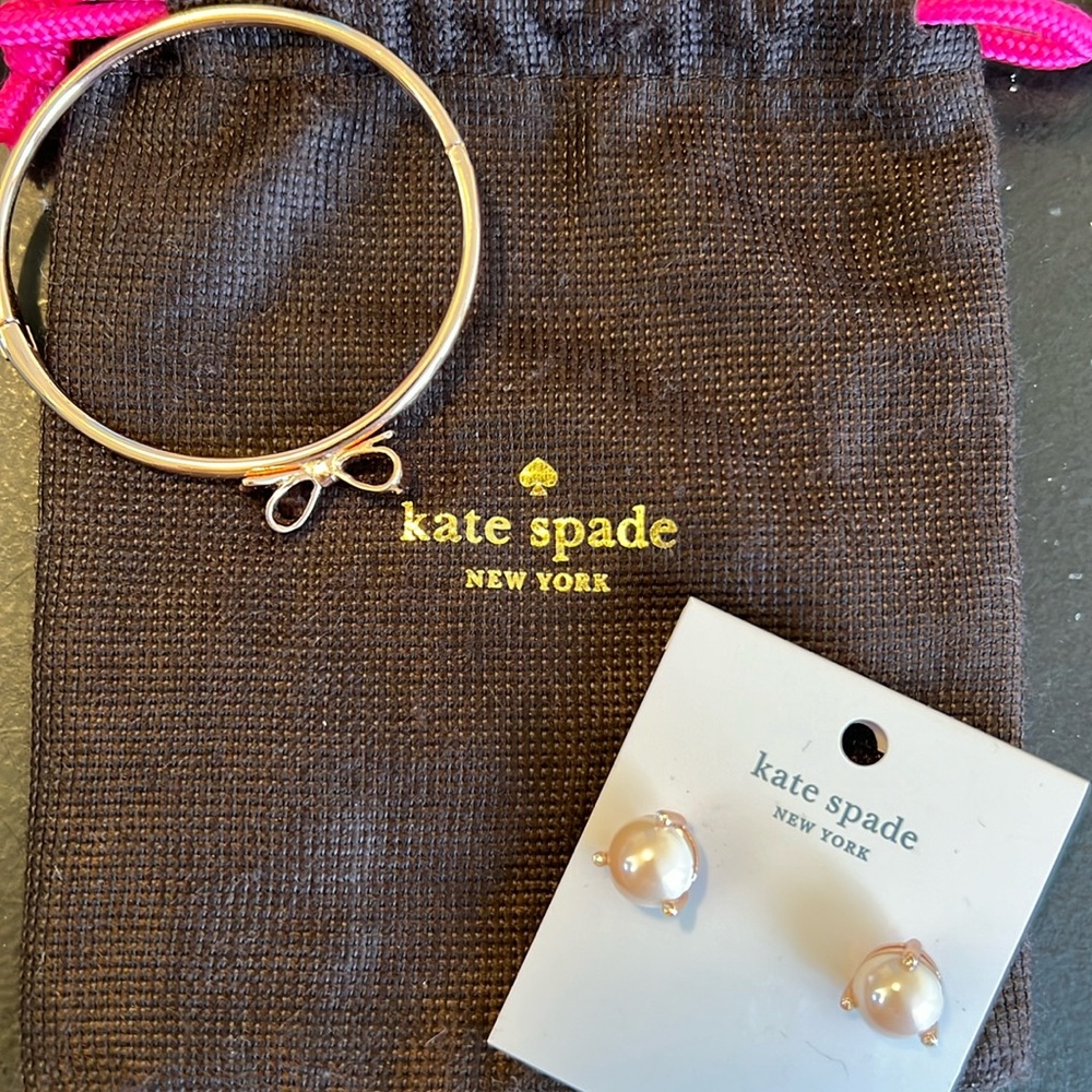 Kate Spade Bracelet & Earring Set